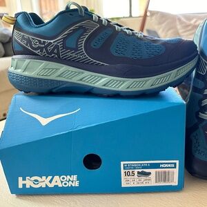 HOKA ONE ONE WOMEN'S Stinson ATR 5 SEAPORT / AQUA HAZE US 10.5